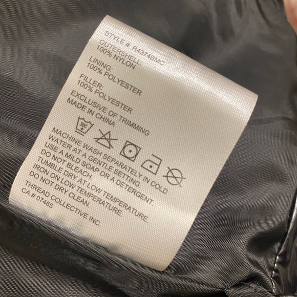 Badgley Mischka faux patent leather Jacket - Picture 14 of 14